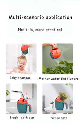 Prodigy Kindersicherheit Multifunktionales Baby Waschzeug Badewaschmittel Shampoo Spülen Waschkopf