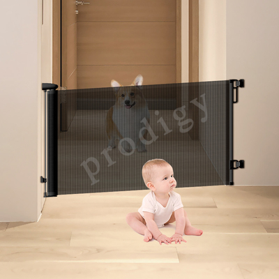 Freistehende Schiebetreppe im Freien, extra breite, sichere, einziehbare Türen für Babyspiel